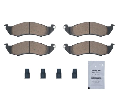 Image of HUSCH D576 Front Ceramic Brake Pads Kit Fit For Mercury Villager 1993-2002, For Nissan Quest 1993-2002