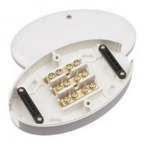 60A 3 Terminal White Junction Box Amazon.co.uk DIY & Tools