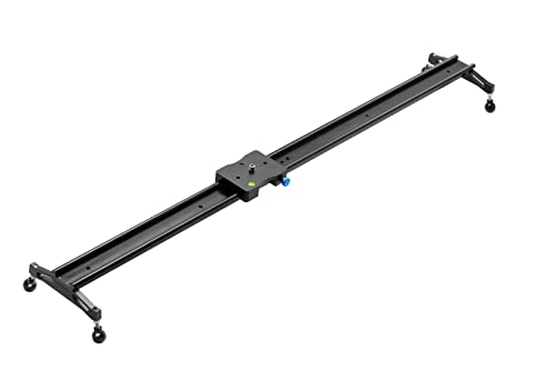 Image of 40 inch Ball Bearing Pro DSLR Camera Slider Dolly Track Video Stabilizer