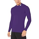 [ニューバランス] メンズ ストレッチインナーシャツ (JMTF7380) 長袖 ドライ 速乾 サッカー ゴルフ パープル L