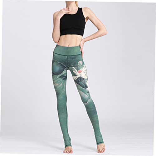 VALICLUD 1 Par De Calças De Treinamento De Treino Calças De Yoga Femininas Calças Atléticas Calças D