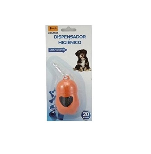 SAN DIMAS Dispensador Bolsas higiénicas mosqueton de Enganche