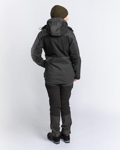 Pinewood Damen Finnveden Hybrid Extrem Damen Hosen - Wanderhose Damen - Winddichte und wasserdichte Outdoorhose mit 4-Wege-Stretch, UV- und Mückenschutz - robust und langlebig