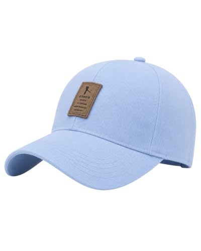 Image of Cap for Men Women Topi Unisex Head Branded Boy's Girl's Caps Adjustable Strap Summer Sports Cricket Gym Dance Cotton Free Size