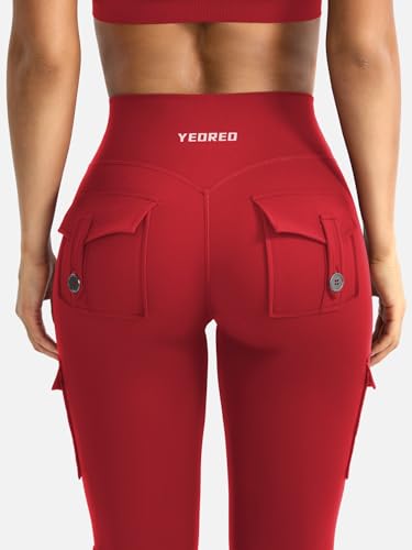 Image of YEOREO CoreFlex Women Workout Flare Leggings