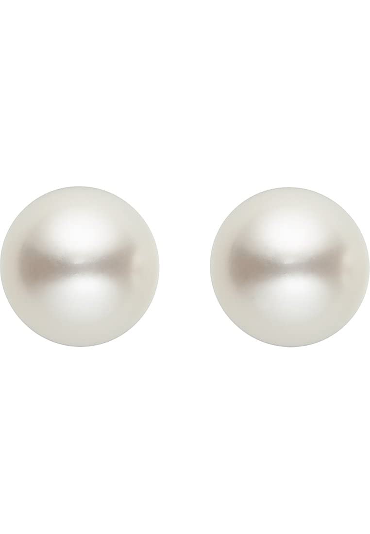 CHRIST Damen-Ohrstecker 925er Silber rhodiniert Süßwasserperle One Size 87475034