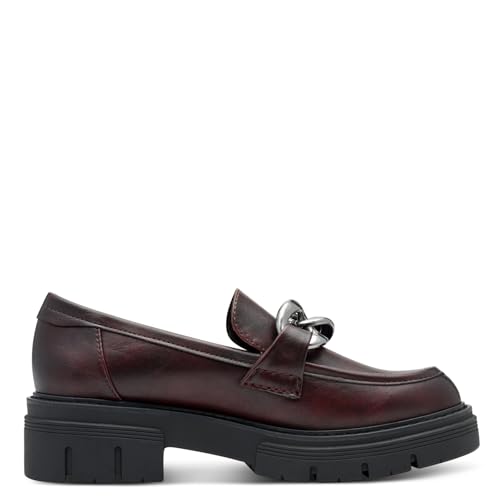 Image of MARCO TOZZI Women's Elegant Vegan Loafer with Heel