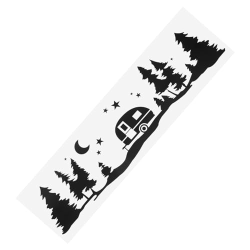Anneome Adhesivo Para Caravana O Autocaravana Con Diseño De Estrella Y Diseño Para Decoración Exterior De Automóviles