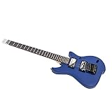 Design unico senza testa a 24 tasti, altezza di 3/4 e lunghezza completa di 64 cm, pratica e compatta, ideale per viaggi o sale studio con spazio limitato. Il doppio humbucker con pickup a bobina e l’interruttore a 3 vie alimentano il segnale analogico con uscita standard 1/4''.