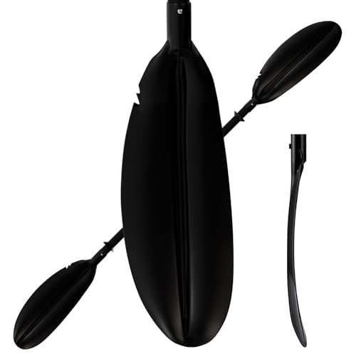 Nenkim Floating Kayaking Oars Paddle Board Paddle Detachable Adjustable Alloy Shaft Lightweight Ideal for Kayak Surfing Water Sports Adults Beginners