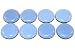 Produktbild 8x Teflon Möbelgleiter Ø 25mm Selbstklebend Teflon Gleiter PTFE Unteresetzer SBS Stuhlgleiter Tischgleiter Regalgleiter Neu