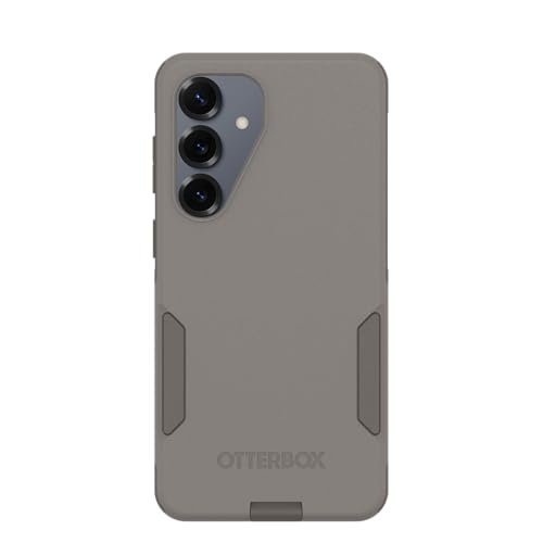 Image of OtterBox Samsung Galaxy S26+ Commuter Series Case - Grey /Brown | Thin & Protective iPhone Case, Dual-Layer, Impact Absorbing Phone Case for Samsung Galaxy