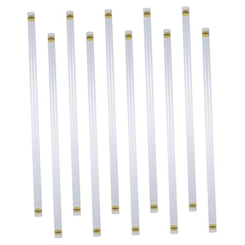 Balacoo 10Pcs Fishing Floats Durable Tube for Freshwater Saltwater Anglers Essential Tackle Accessories for Enhanced Catching Success