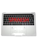 macbook pro 13 touch bar 2016 ssd upgrade Coque Supérieure Clavier Espagnol (A1706) Argent Mac Book Pro Retina Touchbar 13 2016 - 2017 GRADE B
