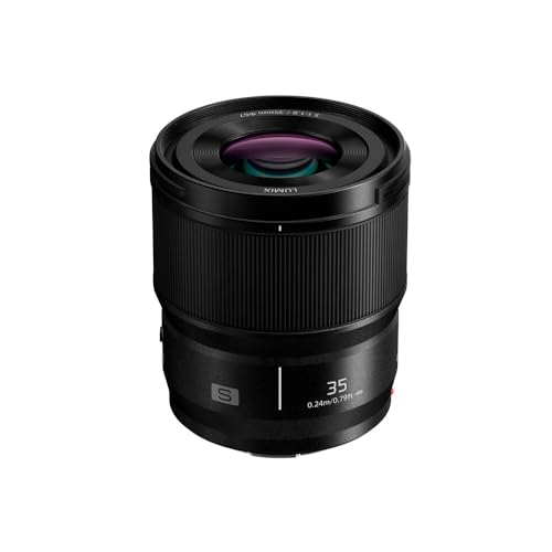 Image of Panasonic LUMIX S Series Camera Lens, 35mm F1.8 L-Mount Interchangeable Lens for Mirrorless Full Frame Digital Cameras, S-S35 (Renewed)