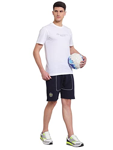 Image of UZARUS Men's Cotton Bermuda Shorts with 2 Zippered Pockets