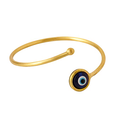 Image of Yellow Chimes Bracelet for Women and Girls | Evil Eye Nazariya Kada Bracelets for Women and Girls | Birthday Gift For girls and women Anniversary Gift for Wife
