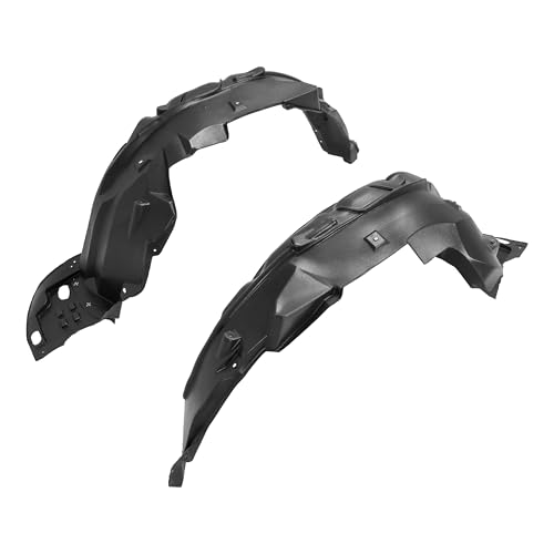 ALMULOO Front Pair Fender Inner Liner Panel Compatible with 2012-2015 Honda Civic 2/4 Door Coupe Sedan Replace for HO1248142 HO1248166 HO1248167 HO1249142 Canada or America Model Driver Passenger