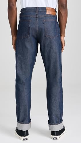 Naked & Famous Denim Men's True Guy - Natural Indigo Selvedge Jeans3