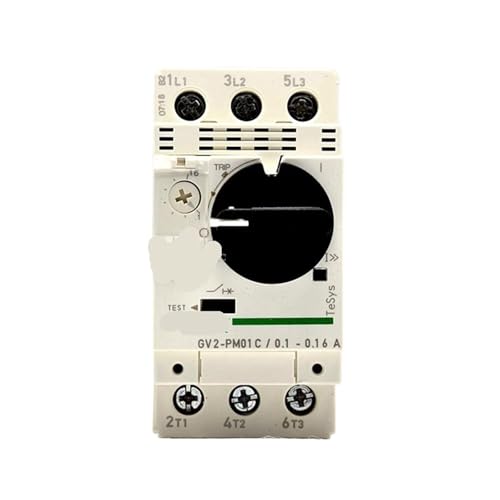 Disjoncteur GV2PM05C 0,63-1A 3P pour protection moteur triphasé