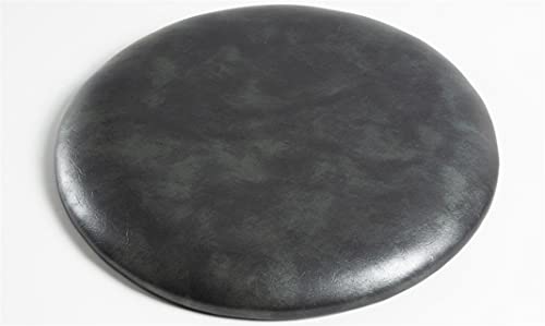 Cojín redondo de cuero para taburete de bar con esponja cómoda 30cm 2