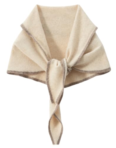 Rungion Women's Knitted Soft Cashmere Triangle Scarf Fall/Winter Warm Shawl Wrap Neck Warmer Fashionable Stole Gifts