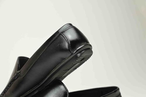 Image of Classic Driving Loafer, Full-Grain Leather, Slip-On, Perforated, Non-Slip Sole, Men's
