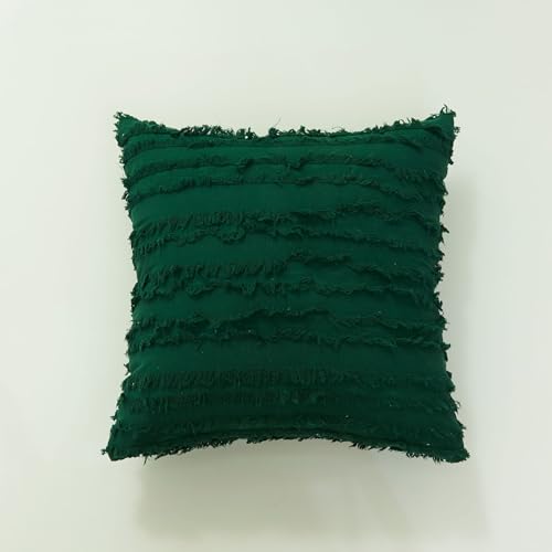 Taies d'oreiller en coton imprimé vert pour illuminer votre chambre - 2