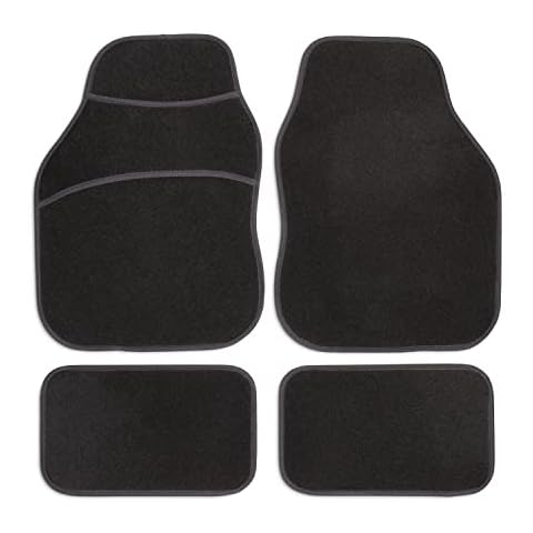 Safe Travel Universal Car Mats with Heel Pad Cover