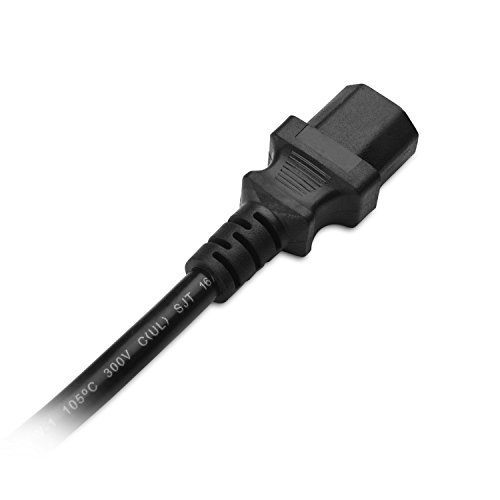 Cable Matters 400003-10X2 2-Pack 13A 3 Prong Tv Power Cord 10 Ft, Computer Power Cord Replacement 16 Awg, Pc Power Cable/Monitor Power Cord / 13 Amps Ac Power Cord thumb #4