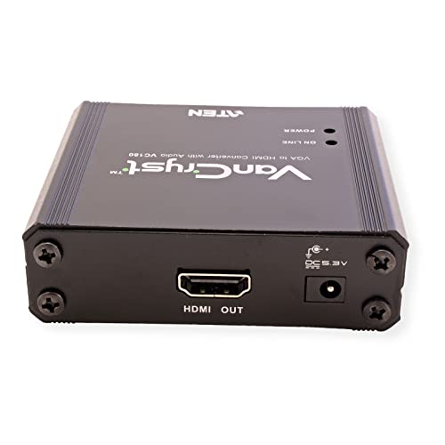 Conversor VGA a HDMI para solucionar fallas de conexión en pantallas 5