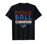 Vintage Pickleball Champion Tshirt Pickleball Tournament Tee T-Shirt