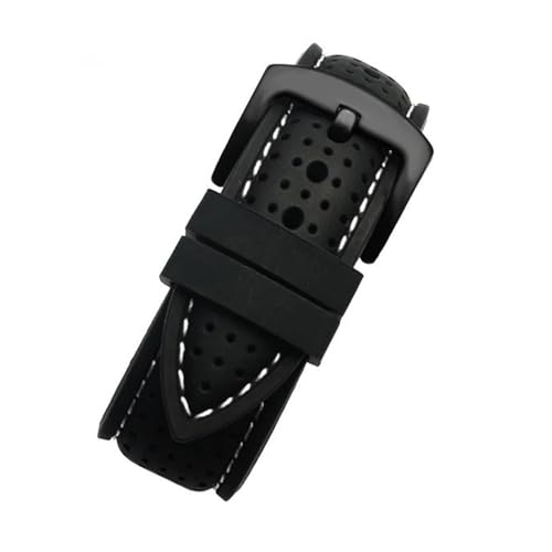Bracelet de sport en silicone 20mm 22mm 24mm pour montre homme