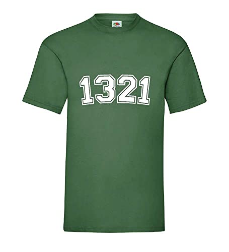 T-shirt pour homme vert bouteille XXXL idéal pour vos week-ends détente