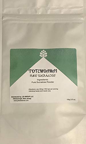 TOTEMOAMAI Pure Sucralose Powder 3.5 oz (100g)