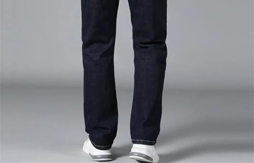 Men's Skinny Jeans with Stylish Pockets, Designer Loose-fit Solid-Color Stretch Jeans for a Vintage Street Style3