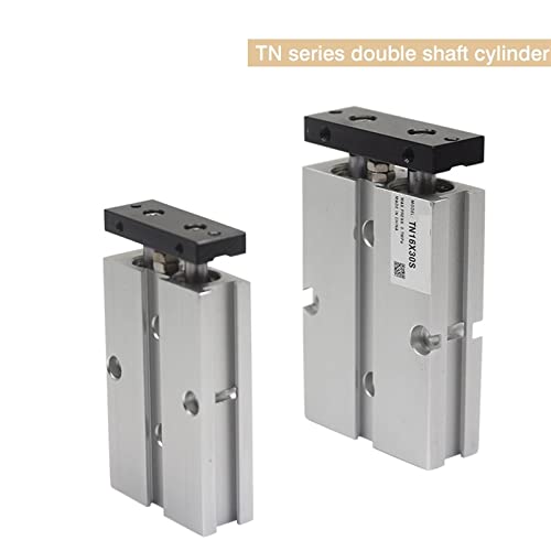 Vérin pneumatique TN25X175S double effet double tige 25 mm - 2