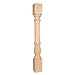 Home Decor P23CH Turned Acanthus Post (Island Leg) - Cherry