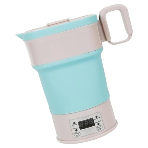 Caldera Agua Plegable Portátil Hervidor Eléctrico Silicona Multifunción Para Facilitar Limpieza Y Uso Seguro En Varios Entornos