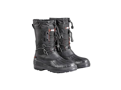 Image of Baffin Men's MOUNTAIN Warm Waterproof Moisture-Wicking Slip-On Style Full Grain Leather Upper Snow Boots | Arctic Rated