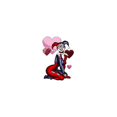 Suicide Squad Harley Quin Hearts Vinyl Sticker Decal Cars Trucks Vans Walls Laptop Cover