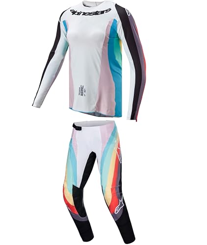 Ensemble de moto pour femme combinaison maillot pantalon cross Stella Techstar