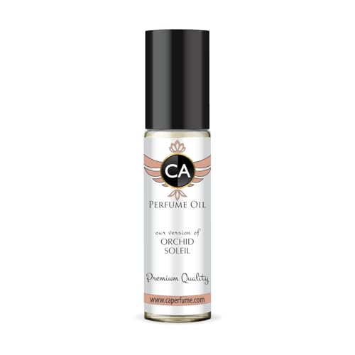 CA Perfume Impression of Orchid Soleil for Women Fragrance Oil Amber Floral Scent Long Lasting Perfumes for Women Travel Size TSA Ready Mini Parfum Body Oil Roll-on 0.33 Fl Oz 10ml