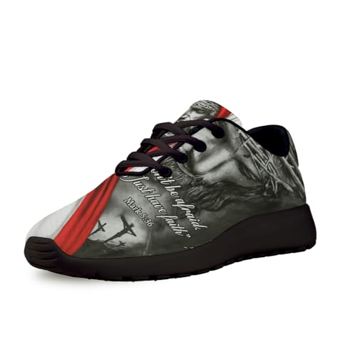 Christian Cross Just Have Faith Canadian Shoes for Women Men Trail Running Casual Fashion Sneakers Slip-on Tennis Shoes