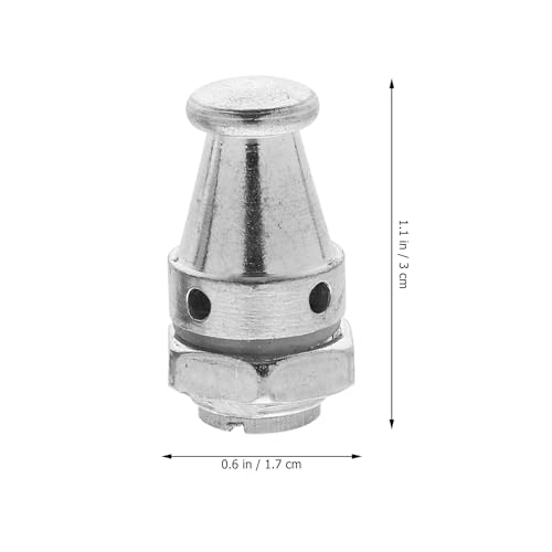Válvula de alivio de seguridad para olla a presión 14mm plateada miniatura 2
