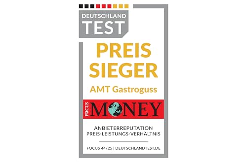 AMT Gastroguss Bratpfanne, 28 cm Ø, 7 cm hoch, Schmorpfanne, abnehmbarer Stiel, nicht induktionsgeeignet, Lotan® Antihaft-Veredelung… – Ansicht 2