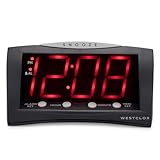 Westclox Extra Large Red Led Display Digital product photo Westclox Extra Large Red Led Display Digital product