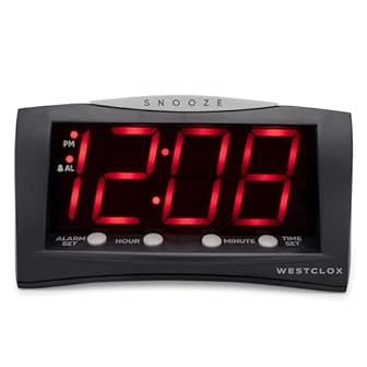 Westclox Extra Large Red Led Display Digital product image