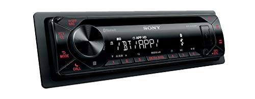 Sony Mex-N4300Bt Built-In Dual Bluetooth Voice Command Cd/Mp3 Am/Fm Radio Front Usb Aux Pandora Spotify Iheartradio Ipod / Iphone Siri And Android Controls Car Stereo Receiver With Alphasonik Earbuds #TOP3