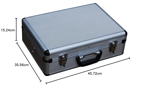 Vestil CASE-1814 Rugged textured Carrying Case with rounded corners. 18" Length, 14" Width, 6" Height